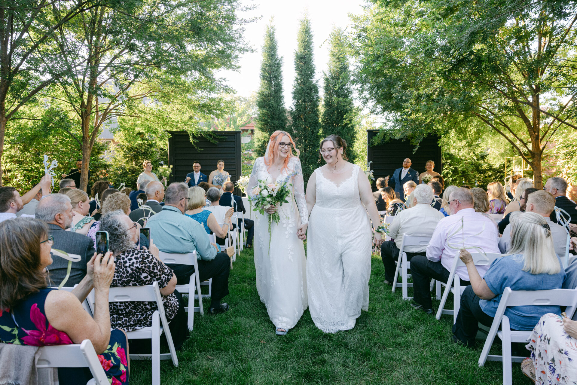 Savvy Bride Caitlyn and Anna Real Wedding at The Dogwood STL