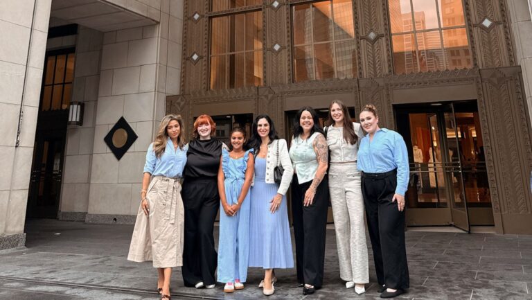 Savvy Bridal executive management and team leaders group images at Chicago Bridal Market