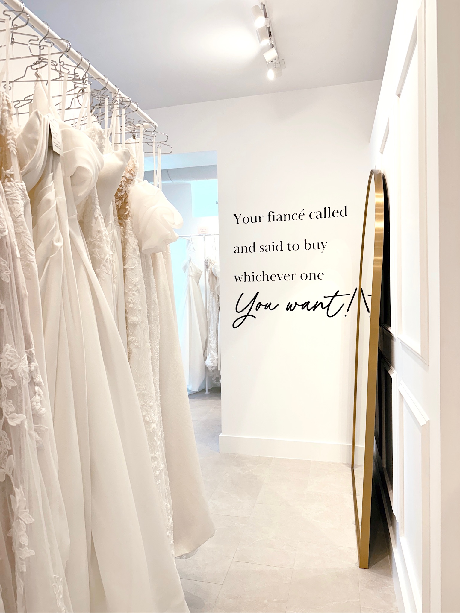 Savvy Bridal FTL store interior image