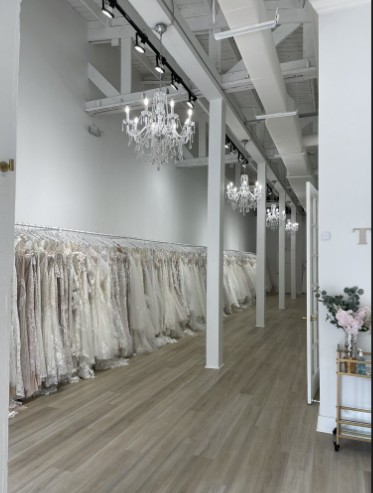 Inside the The White Magnolia bridal collection in palm beach